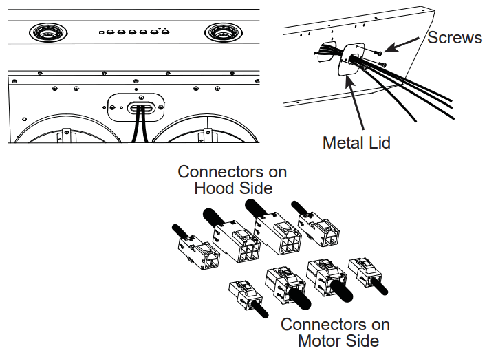 MONOGRAM UVC9480 Stainless Steel Convertible Under Cabinet Insert Hood - fig 15