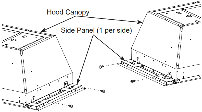 MONOGRAM UVC9480 Stainless Steel Convertible Under Cabinet Insert Hood - fig 26