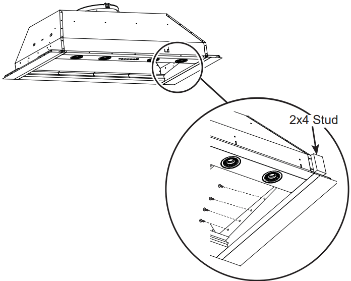 MONOGRAM UVC9480 Stainless Steel Convertible Under Cabinet Insert Hood - fig 30
