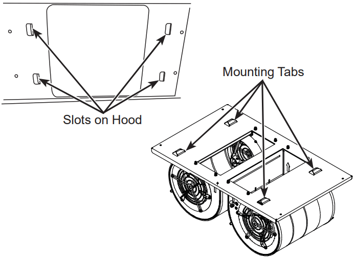 MONOGRAM UVC9480 Stainless Steel Convertible Under Cabinet Insert Hood - fig 32