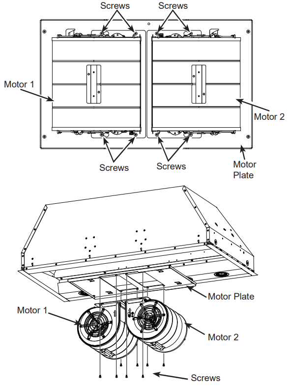 MONOGRAM UVC9480 Stainless Steel Convertible Under Cabinet Insert Hood - fig 39