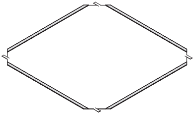 SECOMP AG 05452219 Screenint Leinwand Canaletto A1