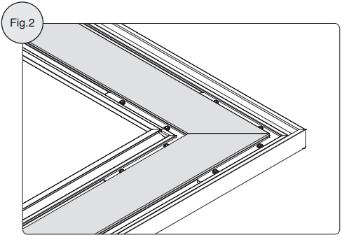 SECOMP AG 05452219 Screenint Leinwand Canaletto F2