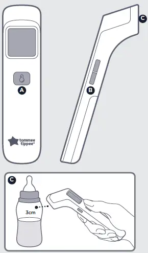 tommee-tippee-0499056-Notouch-Forehead-Infrared-Thermometer-FIG-8