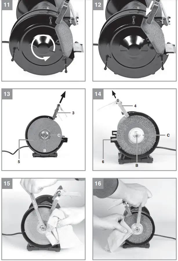 Einhell TC-BG 150 B Bench Grinder - fig 4