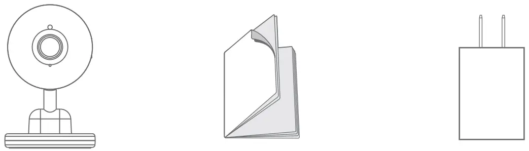 KAWA A5 Smart Security Camera - In The Box