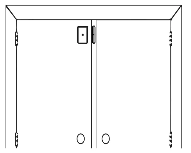 namron Zigbee Door and Window Sensor - MOUNTING