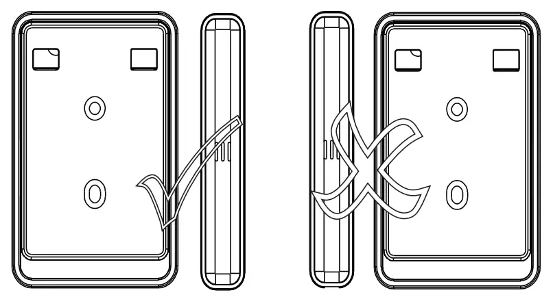 namron Zigbee Door and Window Sensor - separate parts