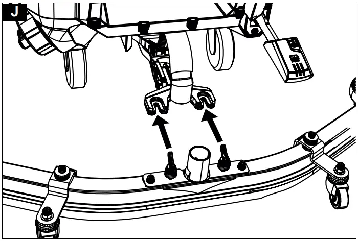 Installing the suction bar