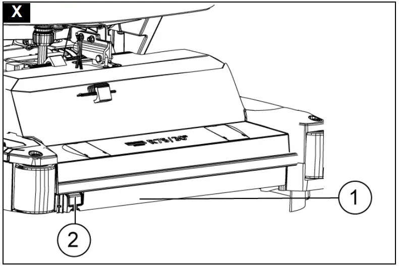 Replacing the roller brushes