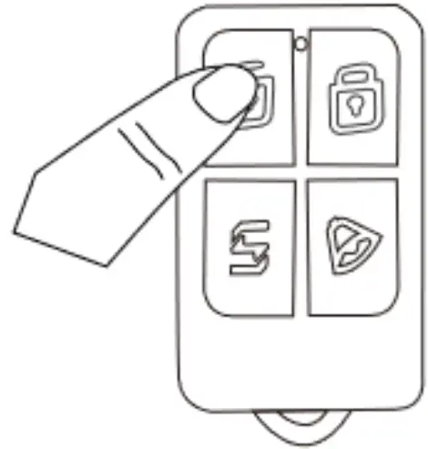 AKOYU ZD51+RC531 Bike Alarm - overview 5