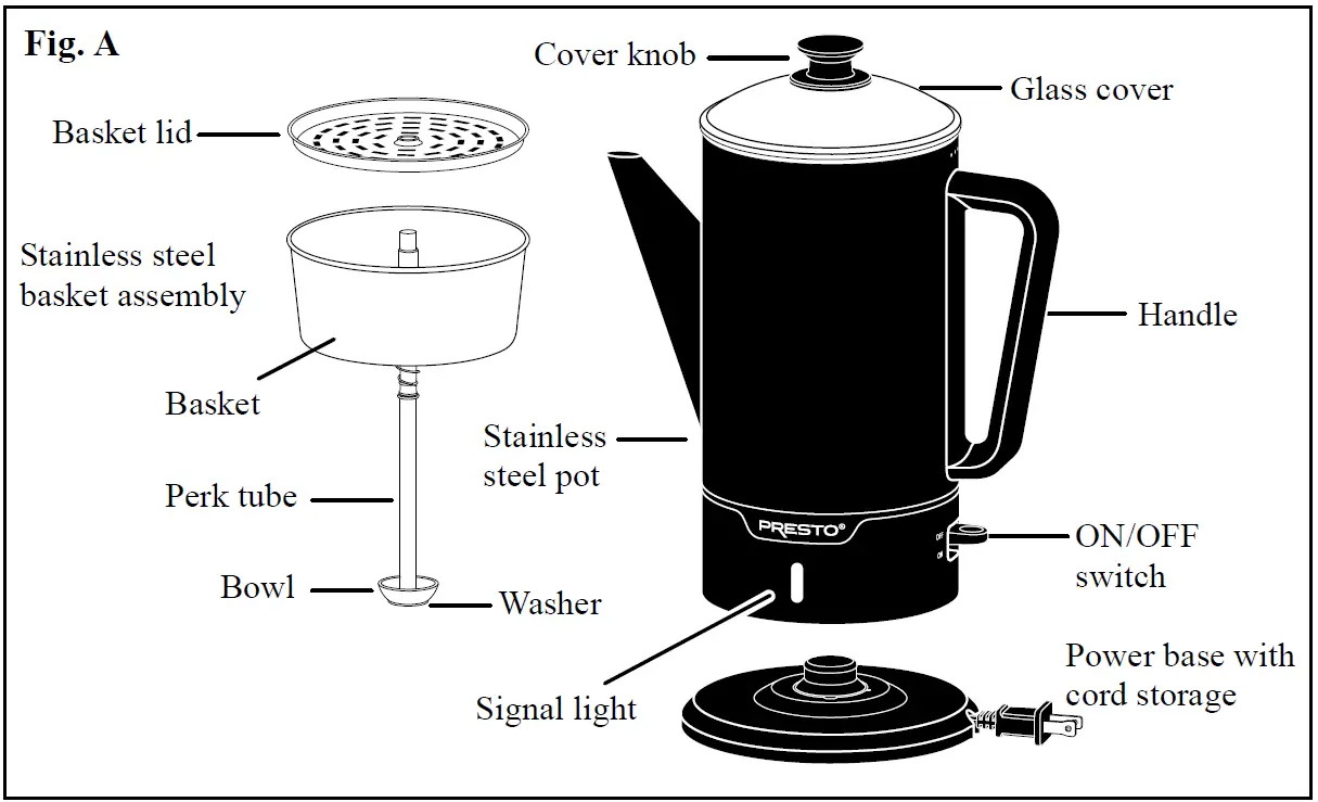 Presto-2811-12-Cup-Stainless-Steel-Coffee-Maker-fig-2