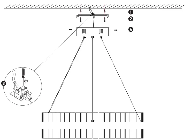 Zambelis LIGHTS 22039 Pendant Light