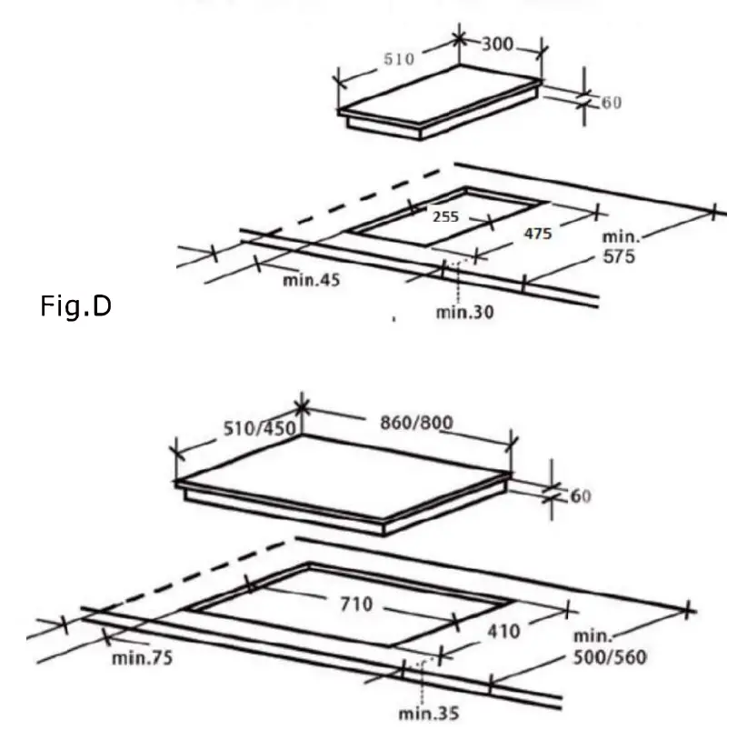 Installation Instructions for Built- in