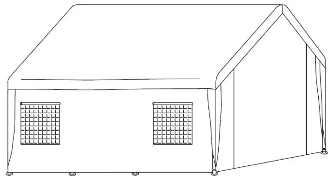 VEVOR HCP1220-S Instant Garage