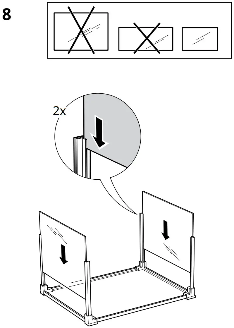 IKEA SKUFFEN Transparent Shoe Box - fig 10