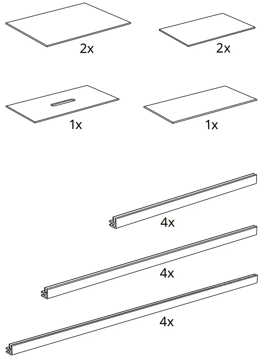 IKEA SKUFFEN Transparent Shoe Box - fig 21