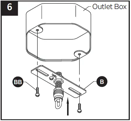 KICHLER 82380, 82383 Bolson 5 Light Chandelier 12