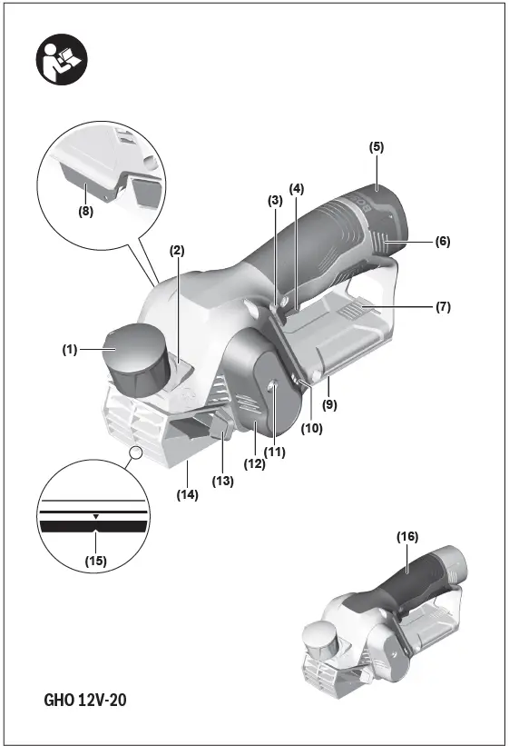 BOSCH-GHO-12V-20-Cordless-Planer-FIG-1