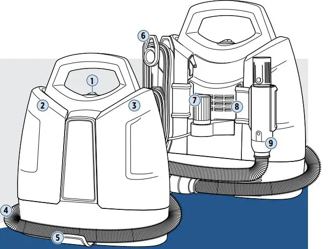 Bissell-2513-Spotclean-Little-Green-Portable-Carpet-Cleaner-fig-1