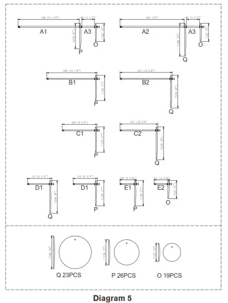 VISUAL COMFORT ARN 5454 Loire Extra Large Chandelier - INSTRUCTIONS