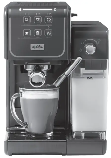Mr Coffee BVMC ECM PMPAT Series One Touch Coffeehouse 