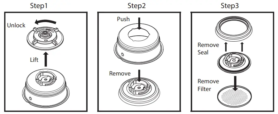 Mr Coffee BVMC ECM PMPAT Series One Touch Coffeehouse  -CLEANING