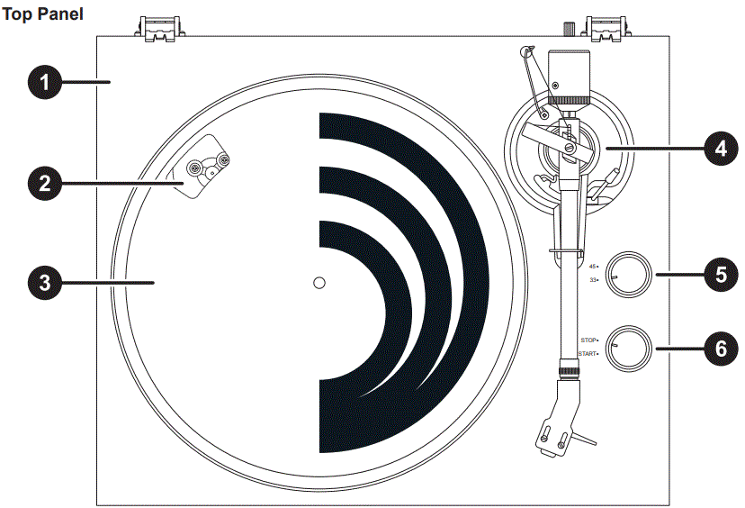 DAYTON-AUDIO-TT-1BT-High-Fidelity-Belt-Drive-Turntable-With-Universal-Tonearm-Headshel-FIG-1