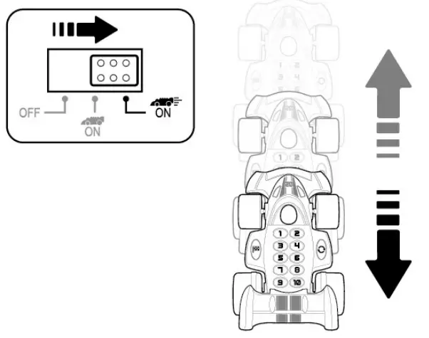 Silverlit EI-9486 My Countdown Racer 6