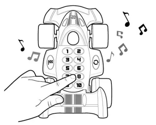 Silverlit EI-9486 My Countdown Racer 8