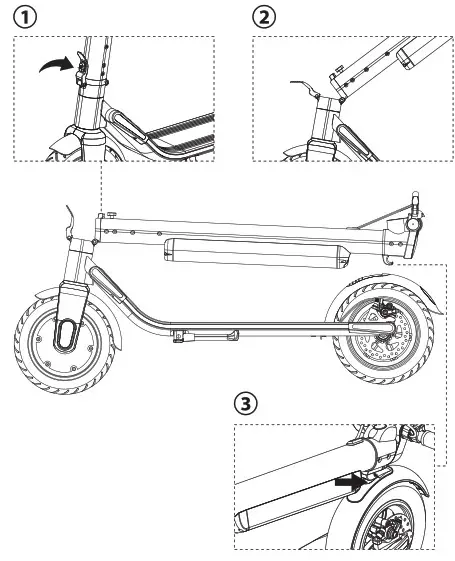 ttec Boost Pro Foldable Electric Scooter with Shock Absorbers - how to use 2