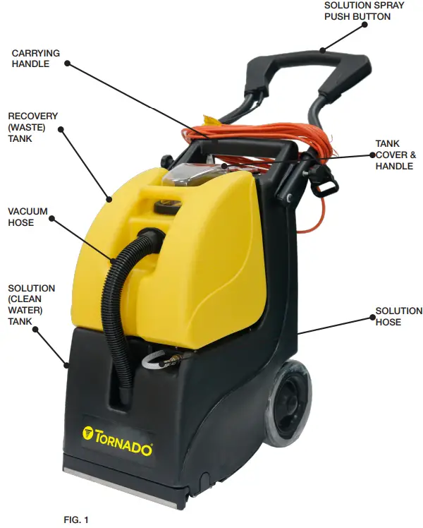 TORNADO-98103-Mini-Marathon-370-Self-Contained-Carpet-Extractor-fig-2