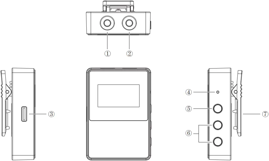 COMICA CVM-VM30 - Receiver Components