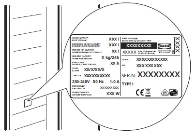 IKEA-104-963-02-ISANDE-Fridge-Freezer-fig-15