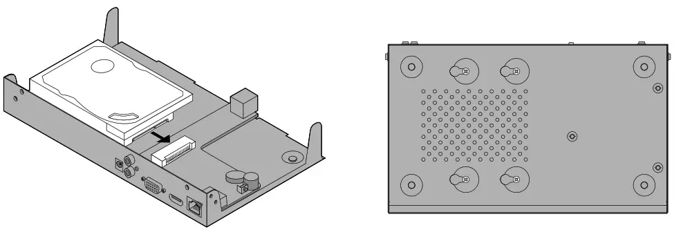tp-link NVR1008H VIGI 8 Channel Network Video Recorder - Hard Drive Installation 1
