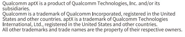 cheero B100 Bone Conduction Wireless Earphones User Manual - About Trademarks