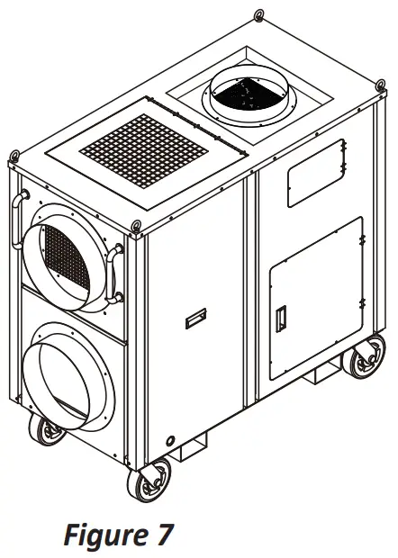 KOLDWAVE 6HK60 High Capacity Air Conditioner - Cool Air in Duct