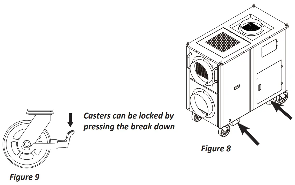 KOLDWAVE 6HK60 High Capacity Air Conditioner - Fork Lif