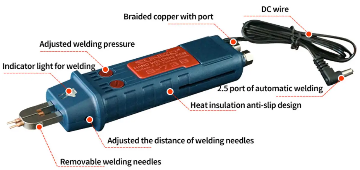 U S SOLID USS-BSW00007 Battery Spot Welder - Intelligent Welding Pen