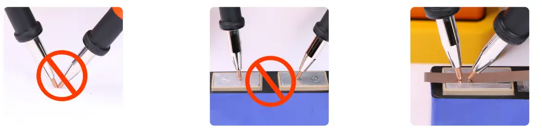 U S SOLID USS-BSW00007 Battery Spot Welder - Usage Notice