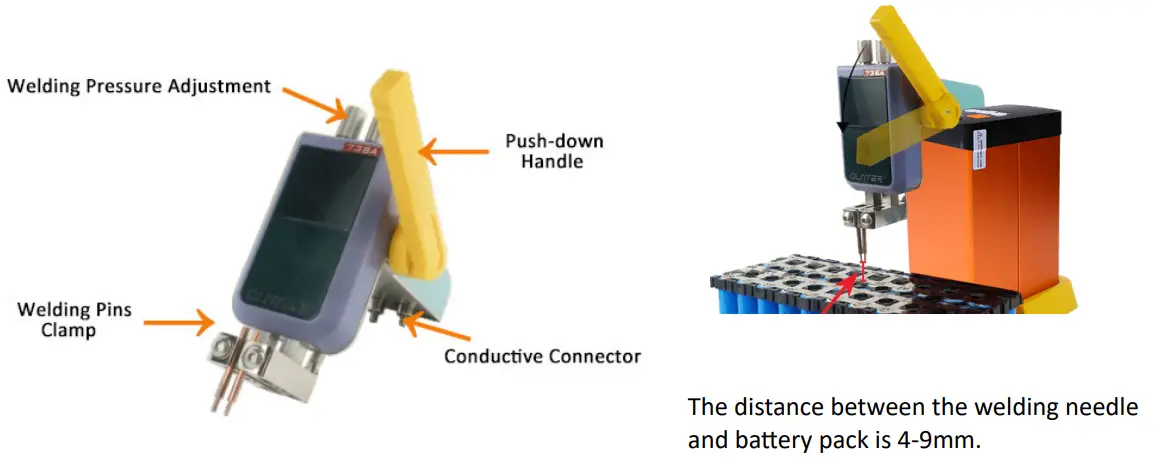 U S SOLID USS-BSW00007 Battery Spot Welder - Welding Arm