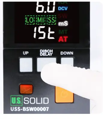 U S SOLID USS-BSW00007 Battery Spot Welder - button to switch