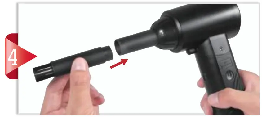 Diowner J2762 Cordless Air Duster - Figer2