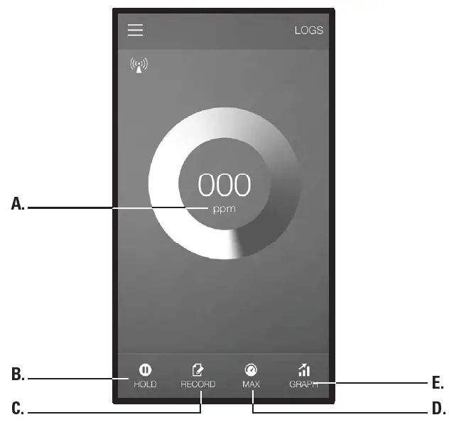 UEi-COA2-Wireless-Carbon-Monoxide-Detector-with-CO-Sensor-Self-Test-fig-4