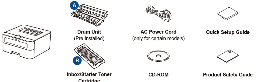 Brother HL-L2320D Laser Printer fig-1