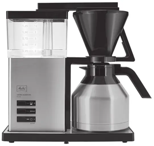 Melitta AromaSignature Therm Deluxe Coffee Maker Machine