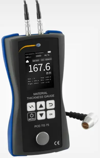 PCE Instruments PCE-TG 75 Thickness Gauge Meter