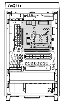 thermaltake CA-1X9-00S1WN-00 Tower 200 Computer - Motherboard
