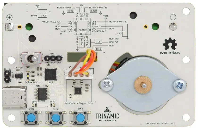 TRINAMIC TMC2300 Motor Evaluation Board for Stepper Motors