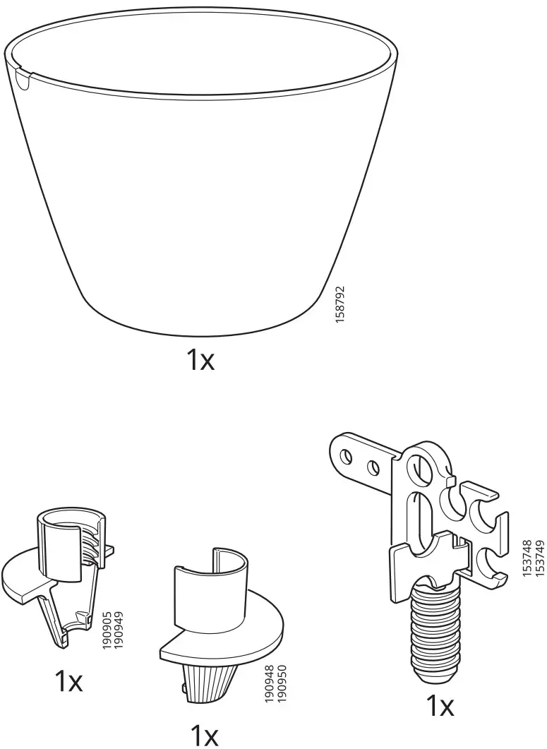 IKEA 304.640.98 SOLKLINT Pendant Lamp - Figure 2